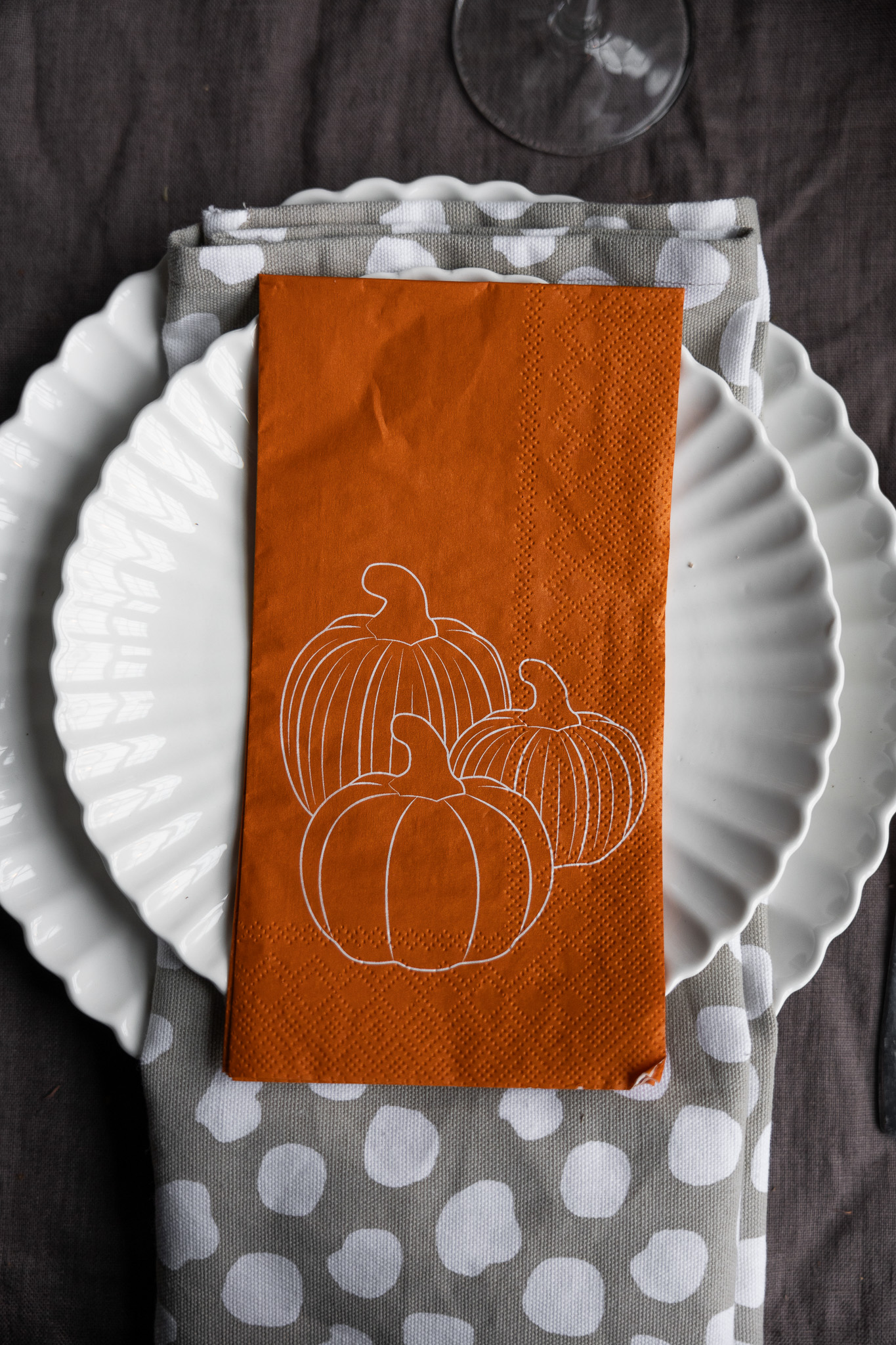 Pumpor servett 16-pack - Orange