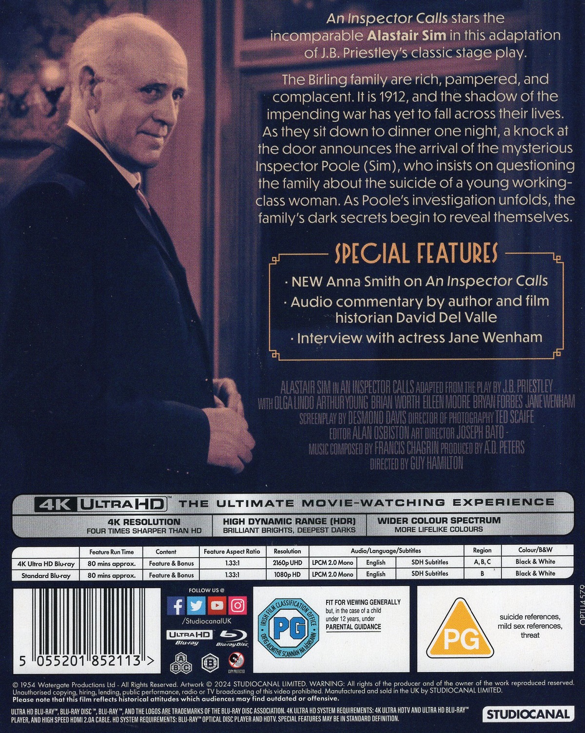An Inspector Calls (ej svensk text) (Blu-ray) - 2