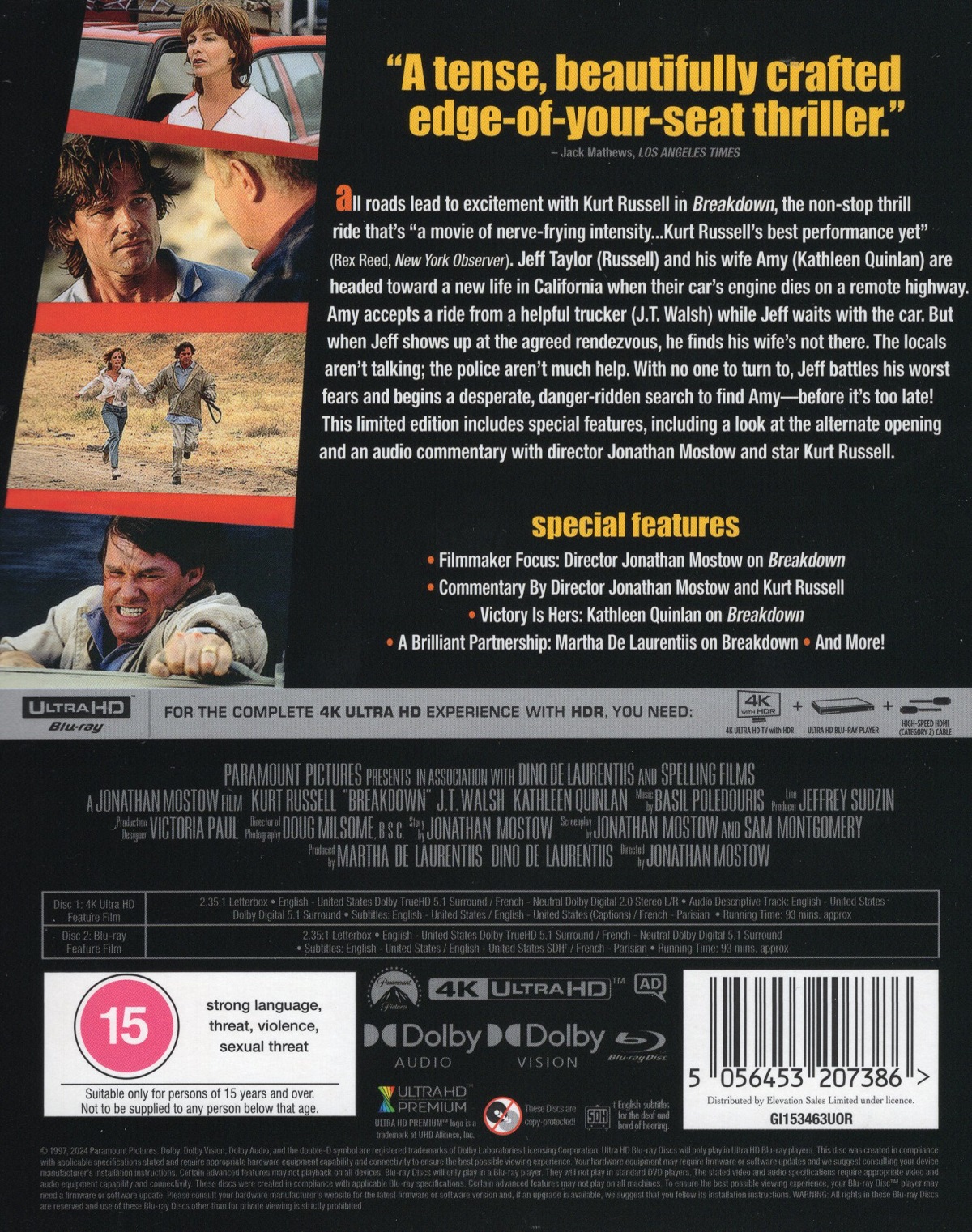 Breakdown (ej svensk text) (4K Ultra HD + Blu-ray) - 2