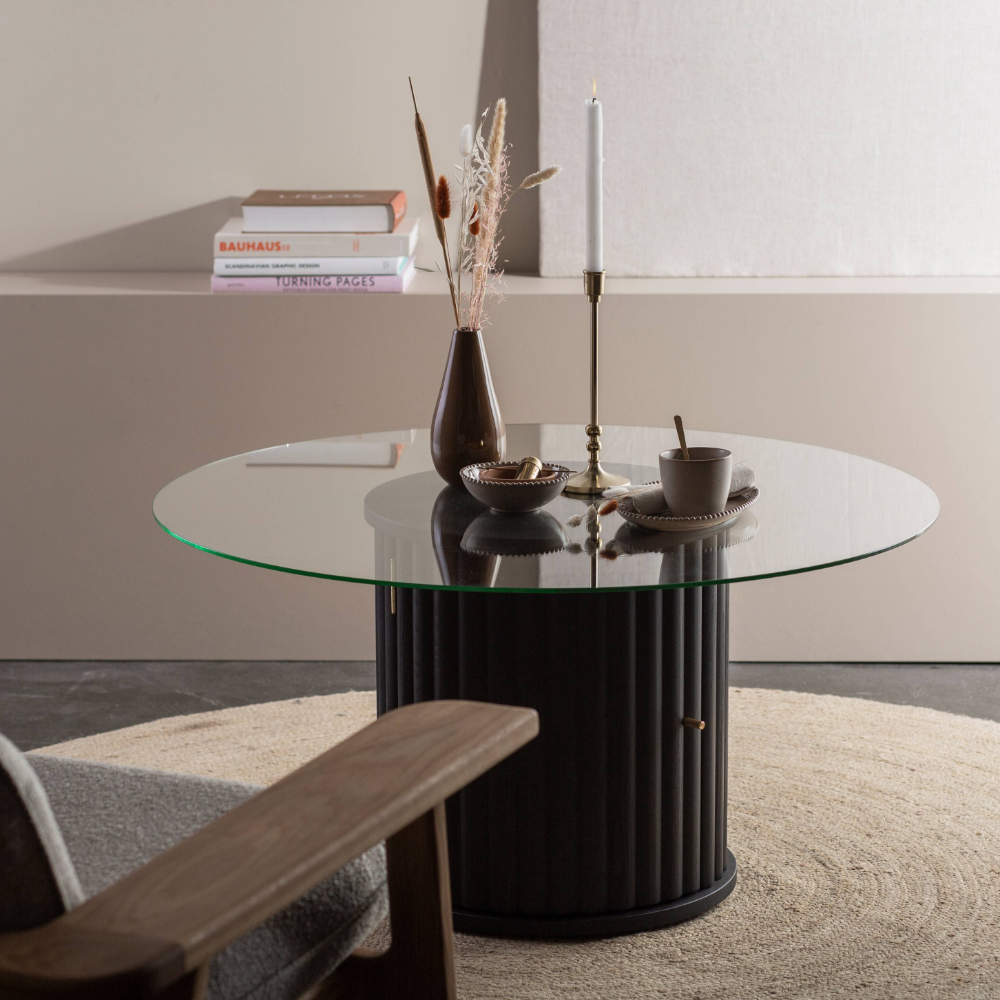 Velvet Glass Coffee Table (several choices) - Kristensen & Kristensen - 6