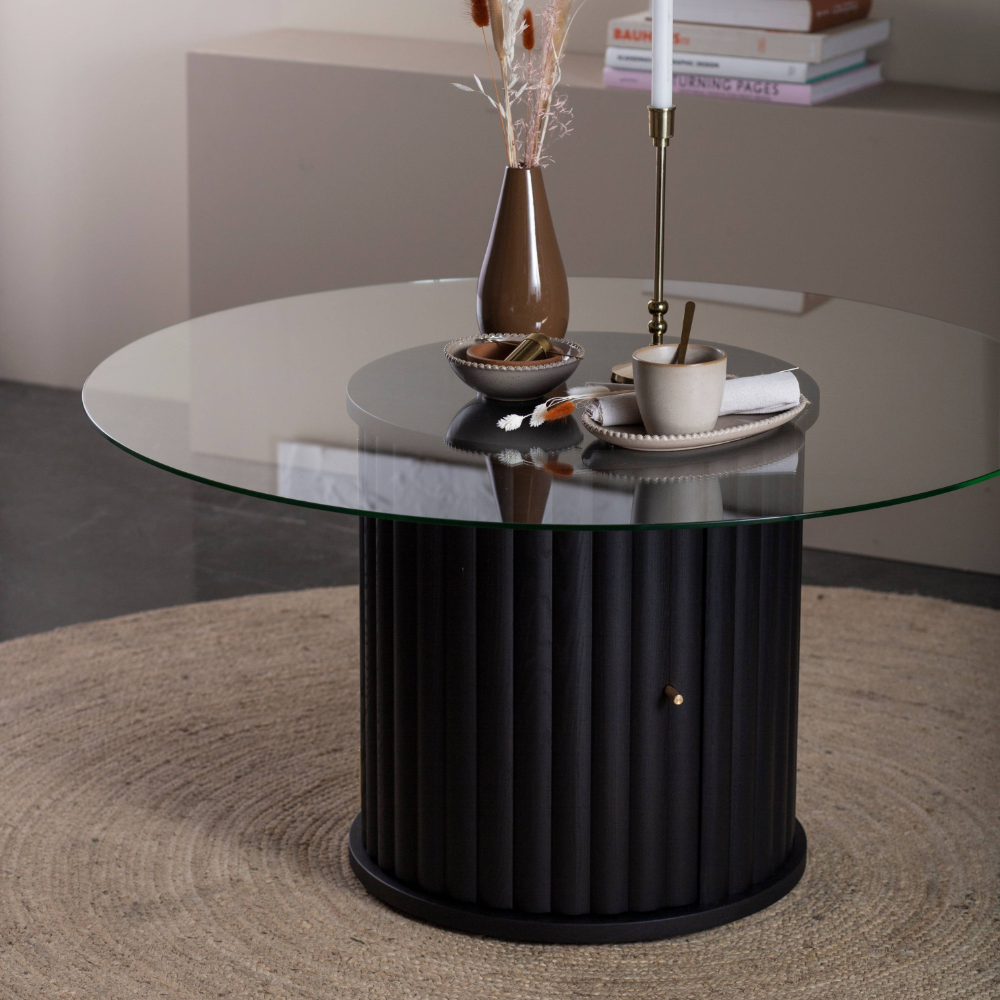 Velvet Glass Coffee Table (several choices) - Kristensen & Kristensen