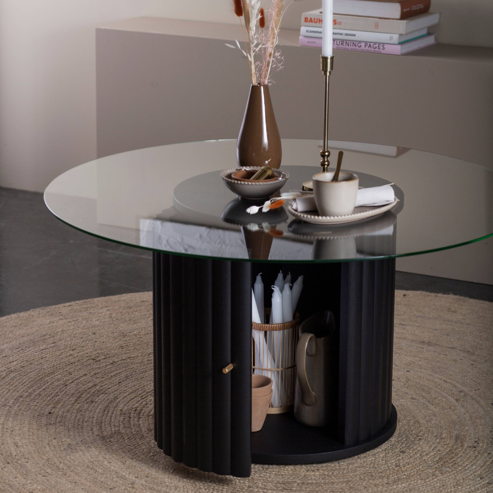 Velvet Glass Coffee Table (several choices) - Kristensen & Kristensen - 2