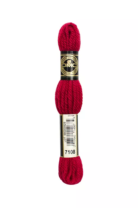 DMC Colbert yllebroderigarn Röda nyanser - 7