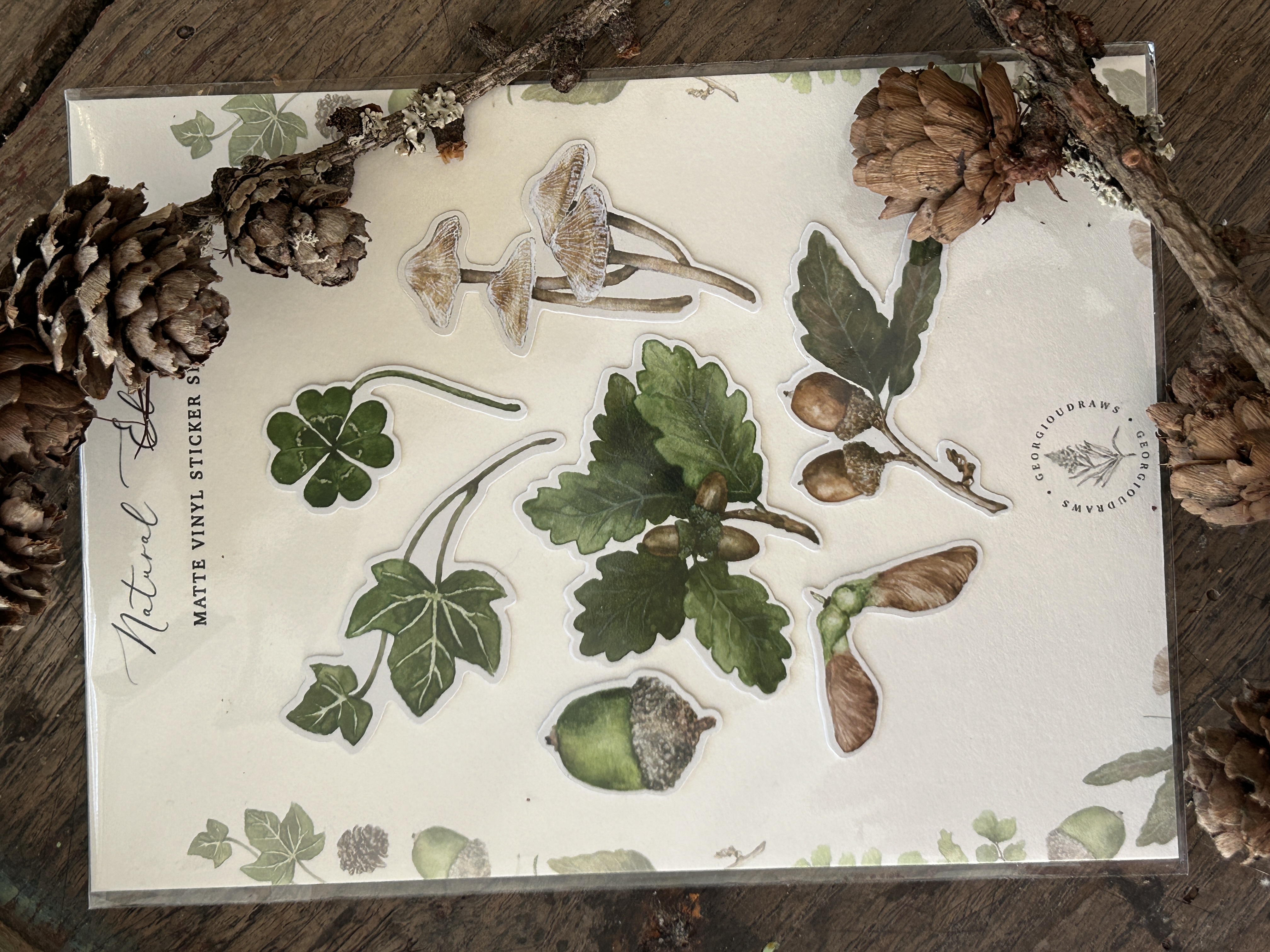 Klistermärken Naturen