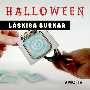 Halloweenpyssel - Lys fram motiven