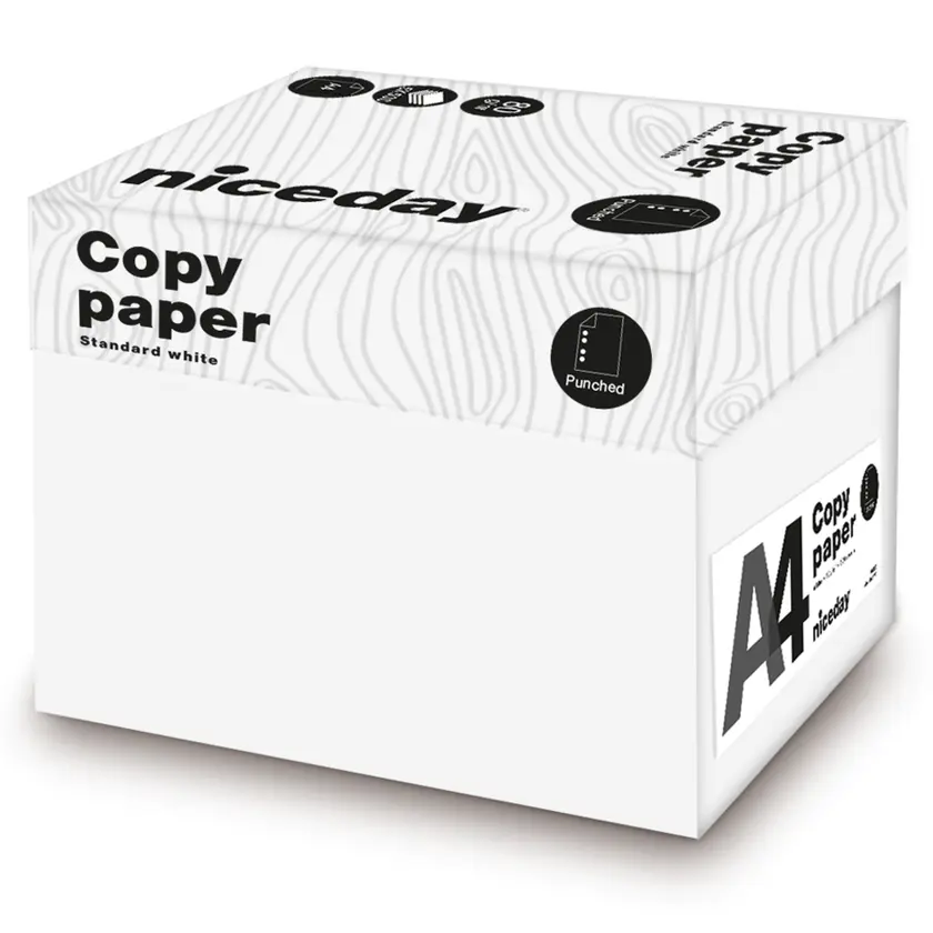 Papper 80g A4 Hålat 500/fp - 2