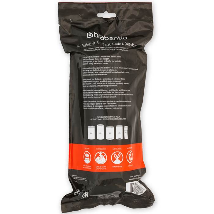 Avfallspåse PerfectFitL40-45L - 2