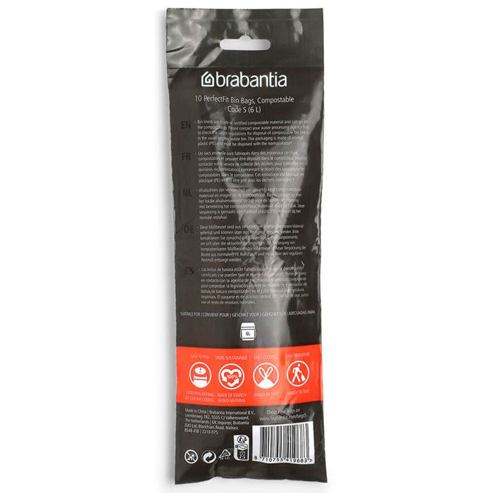 Avfallspåse PerfectFit S, 6L - 2