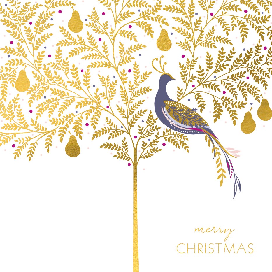 Sara Miller Gold Tree, Luxury Box