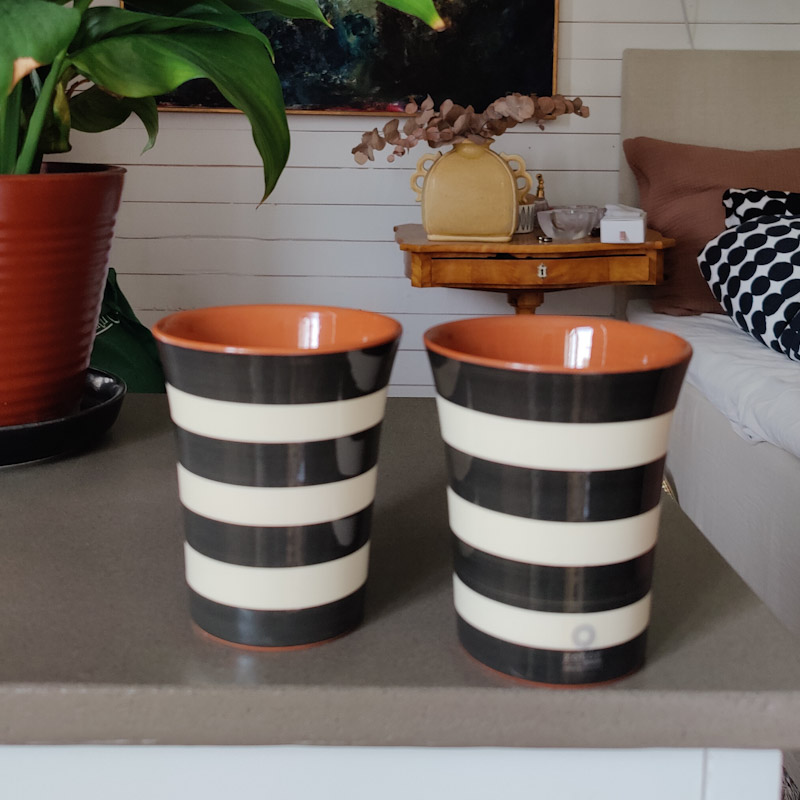 Stripes mugg från Rotor