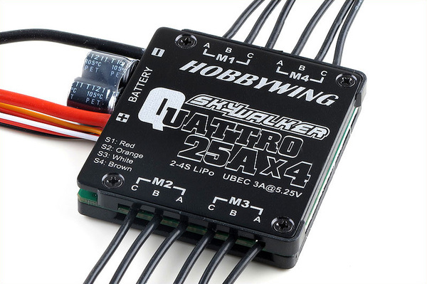 Hobbywing SKYWALKER QUATTRO 25A SPEED CONTROLLER