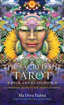 The Sacred She Tarot Deck and Guidebook by Ma Deva Padma, Boxed Set - Kort med Bok - 2