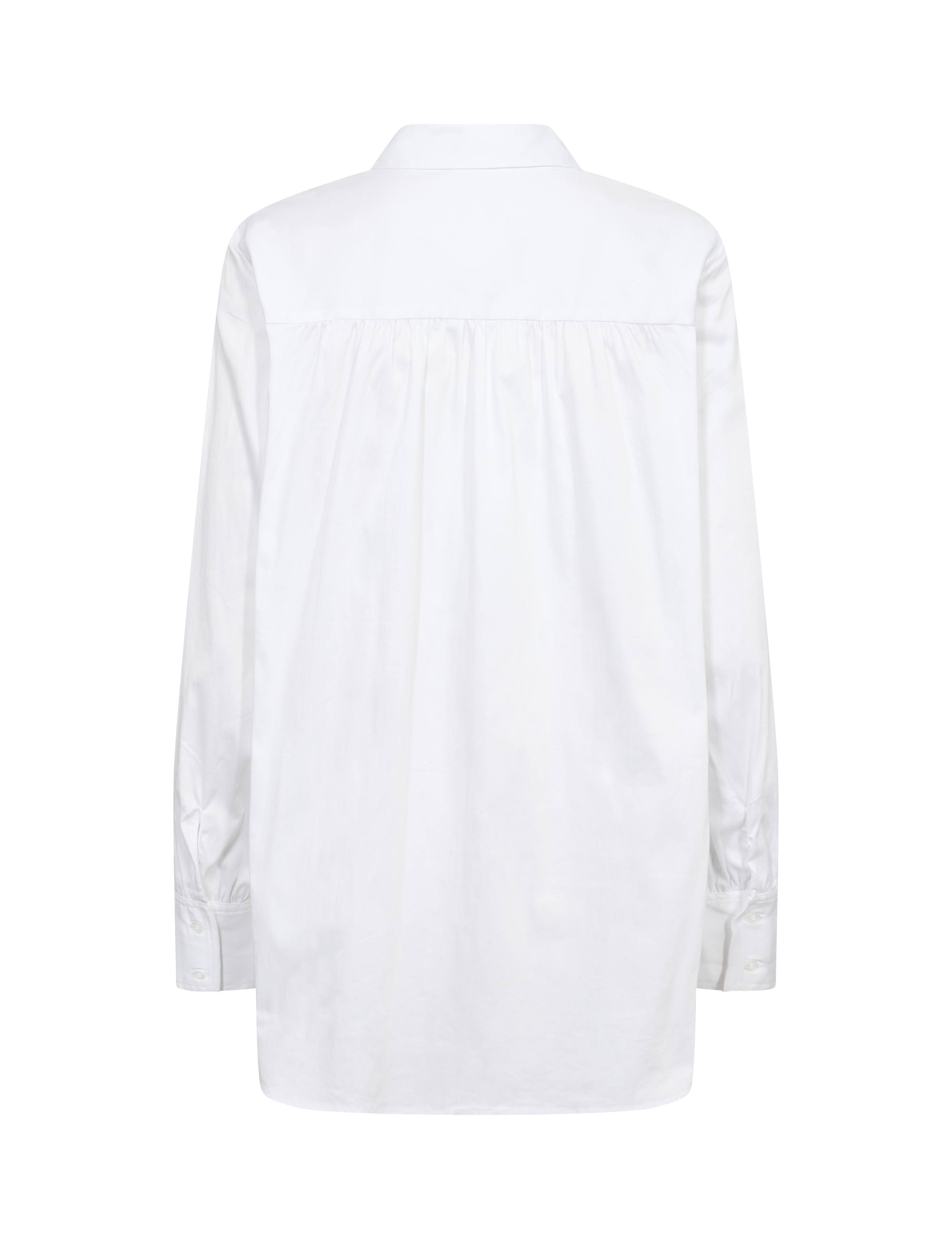 Leveté Room - Isla Solid 114 Shirt White - 2