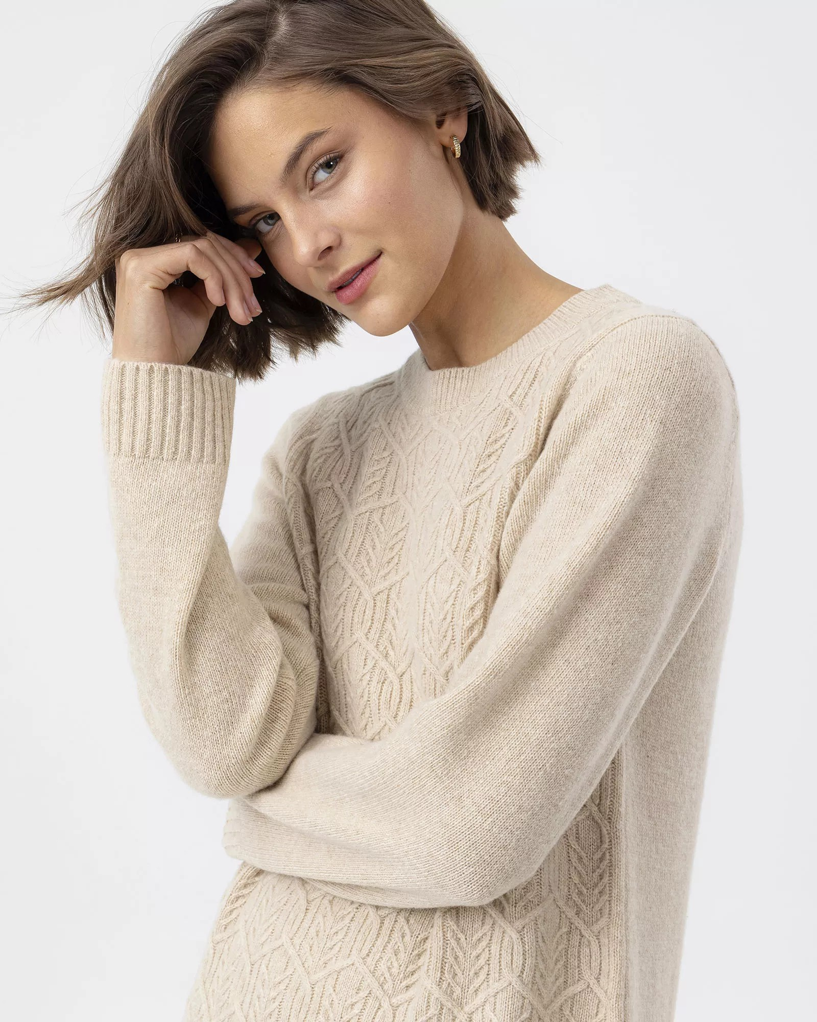 Antonia Dress - Sand - Holebrook - 4