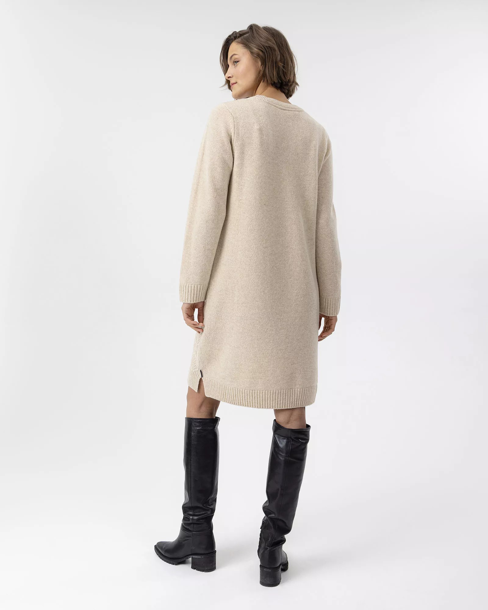 Antonia Dress - Sand - Holebrook - 3