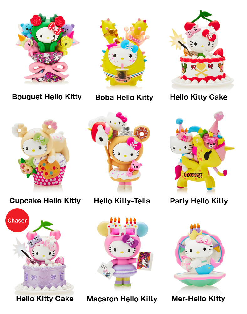 Tokidoki x Hello Kitty 50th Birthday Blind Box - 11