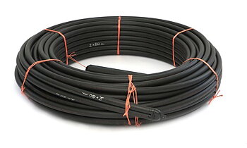 Kollektorslang PE40 PE100 SDR17 PN10 Svart 350m