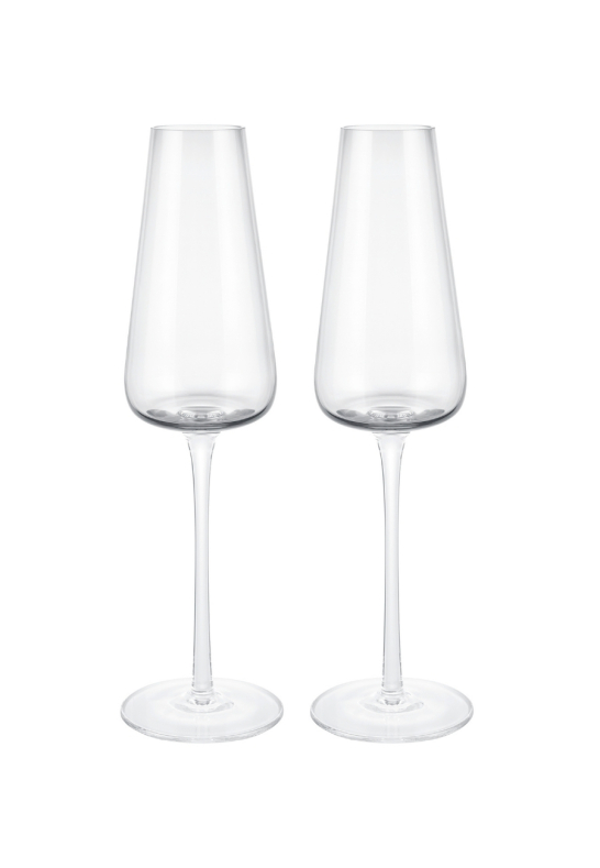 Belo Champagne glass 20 cl 2-pack Clear