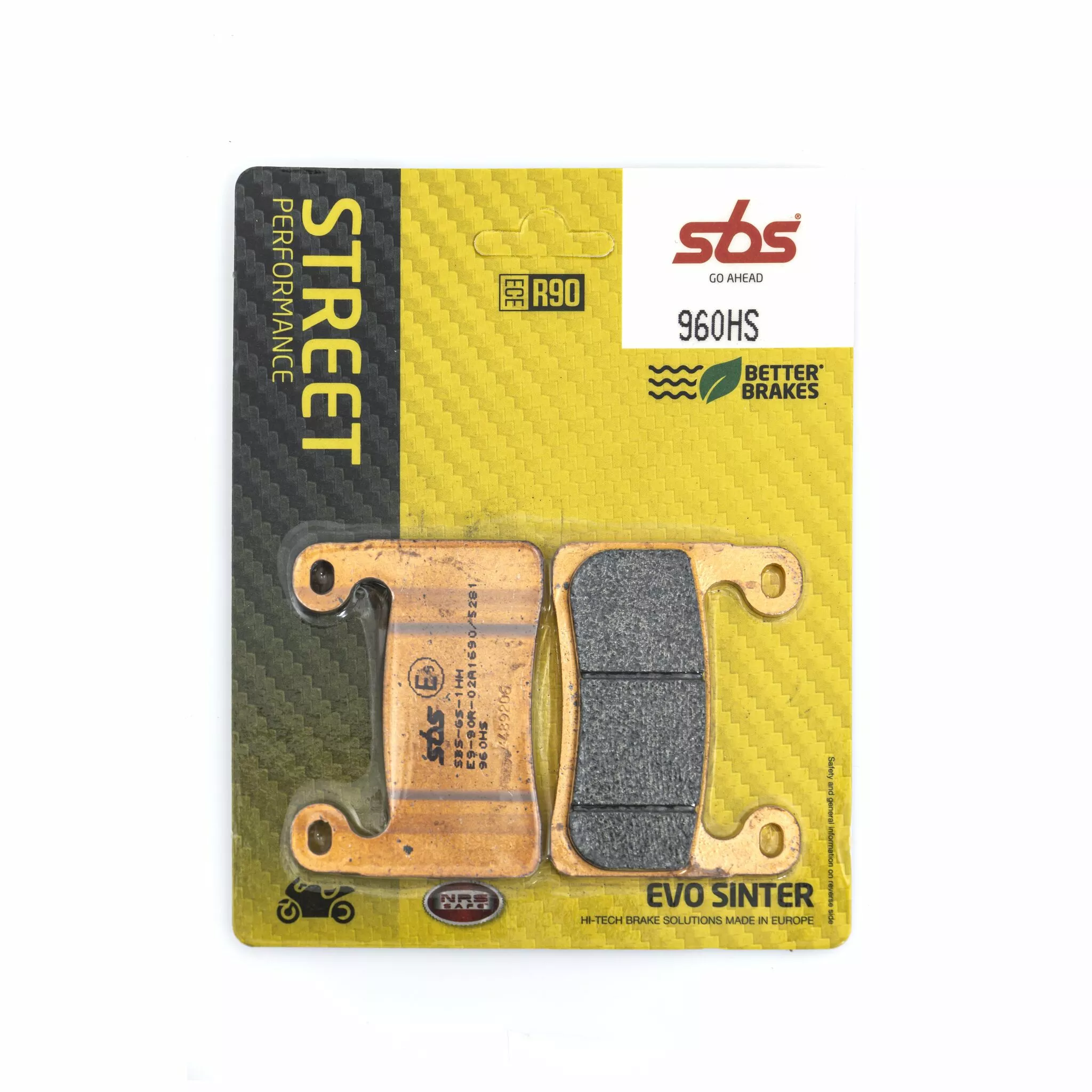SBS bromspads Sintrade 960HS fram