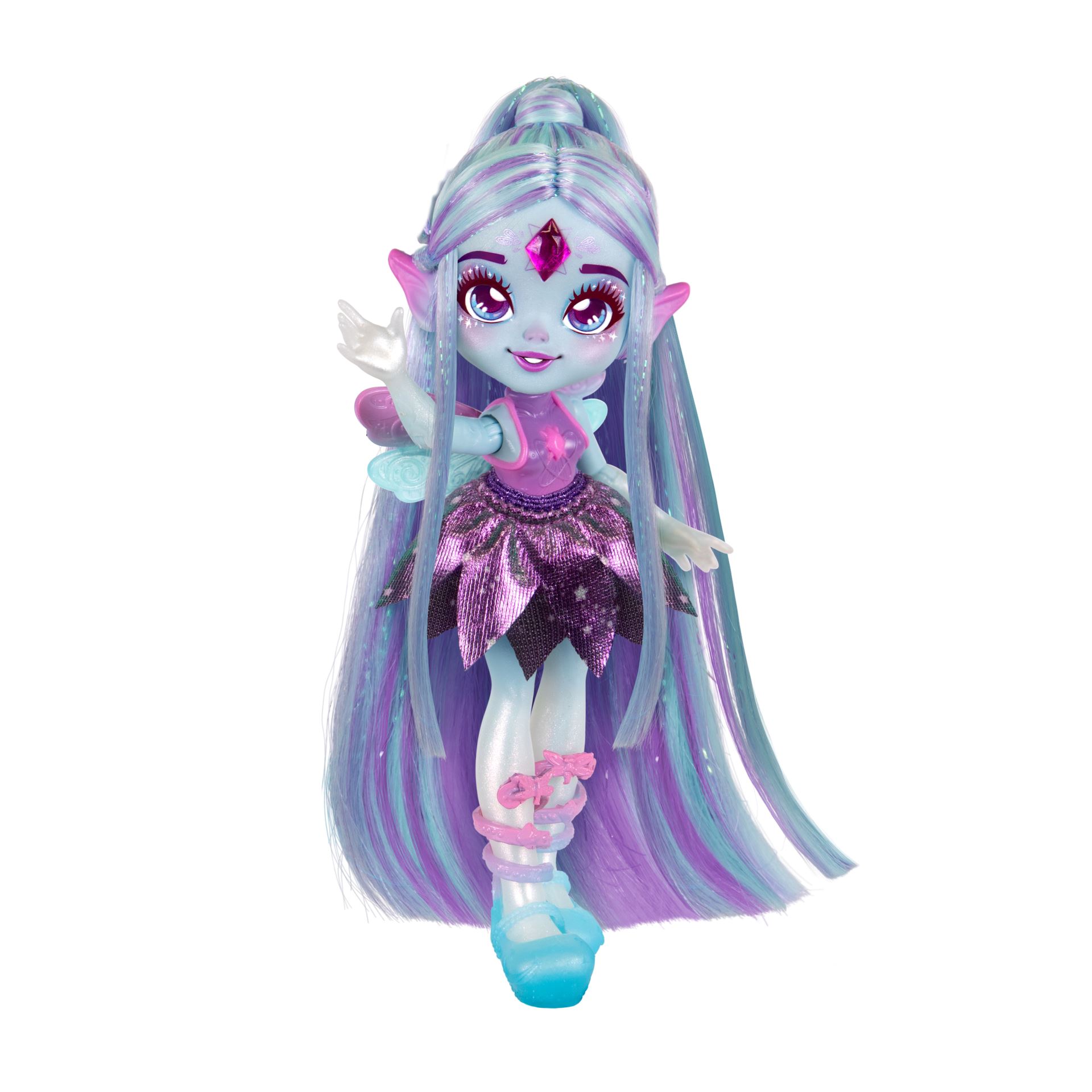 Magic Mixies Pixlings Galaxy Hair Doll Single PK Flyt - 5