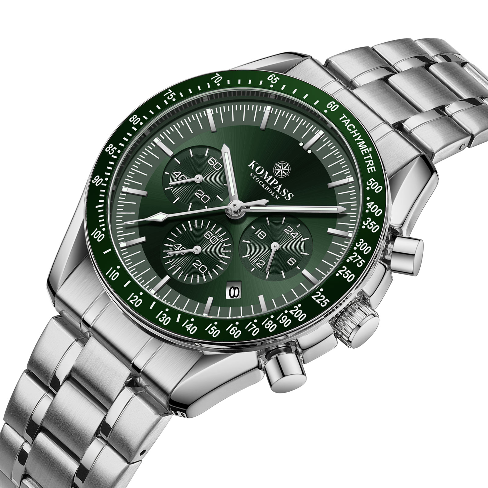 Kompass ChronoSpeed Steel Green - 2