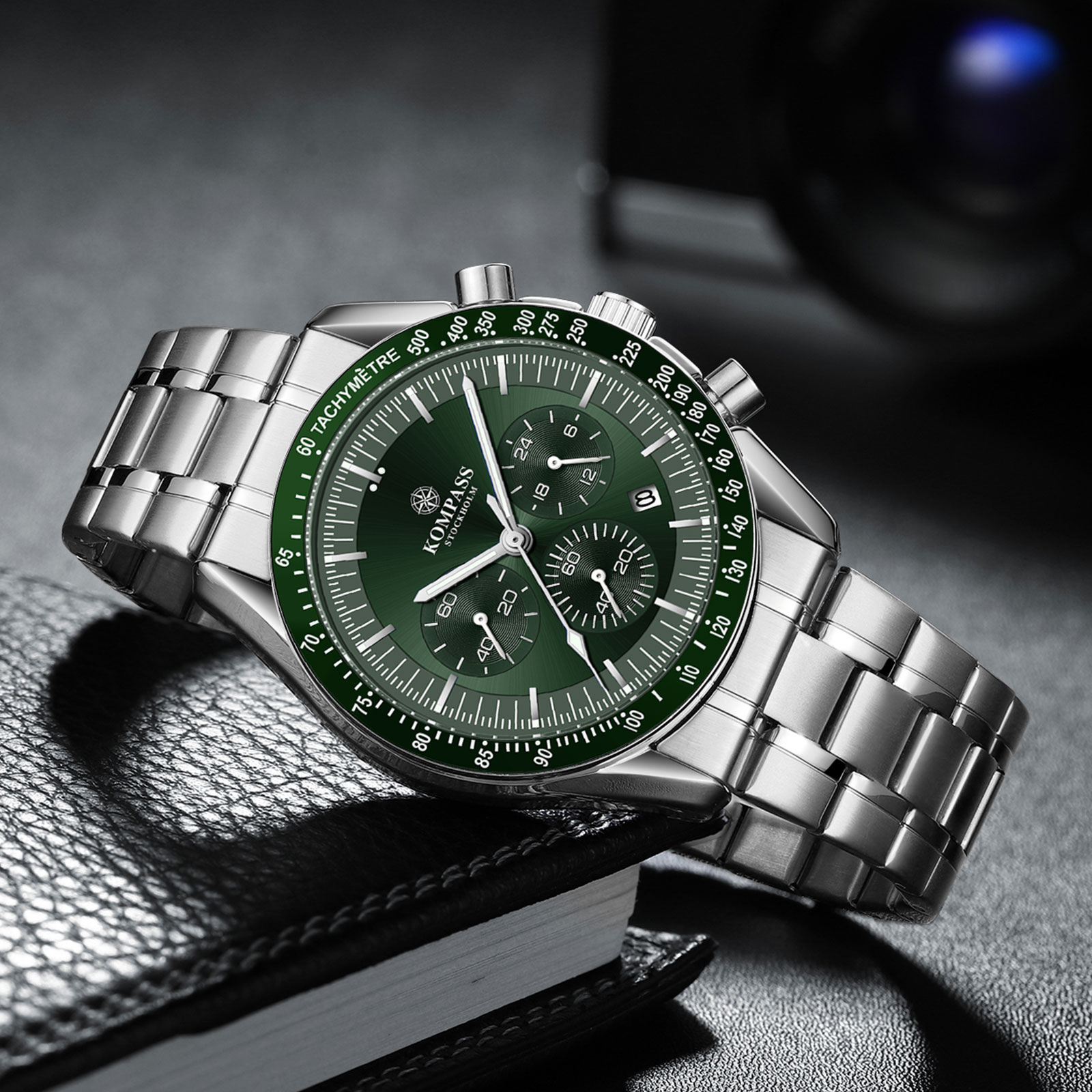 Kompass ChronoSpeed Steel Green - 5