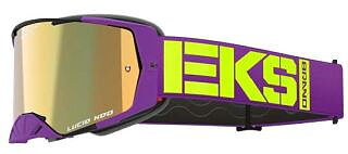 EKS Lucid Caliber Goggle, Gold Mirror Lens