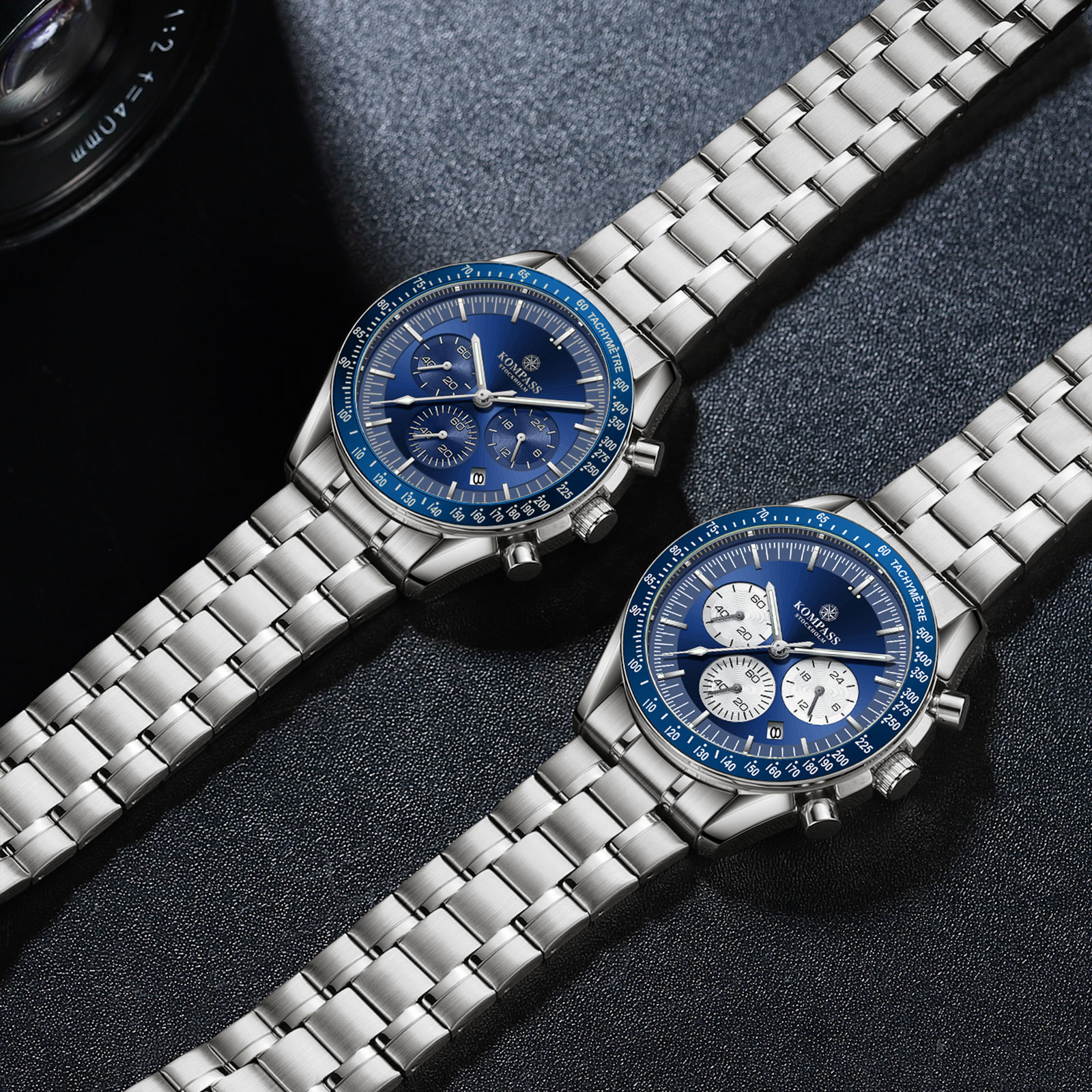 Kompass ChronoSpeed Steel Blue - 7