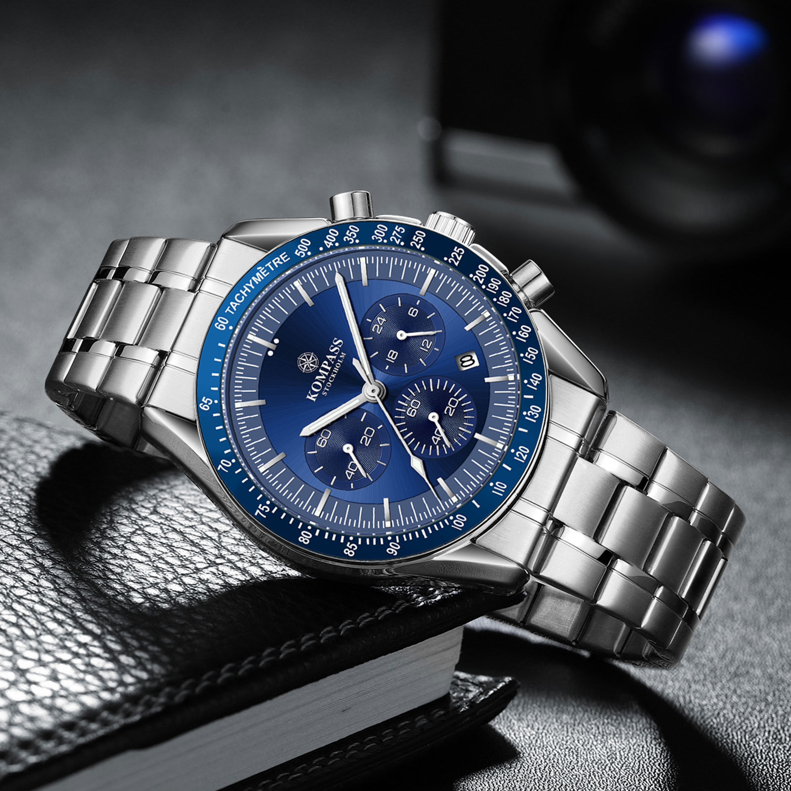 Kompass ChronoSpeed Steel Blue - 5