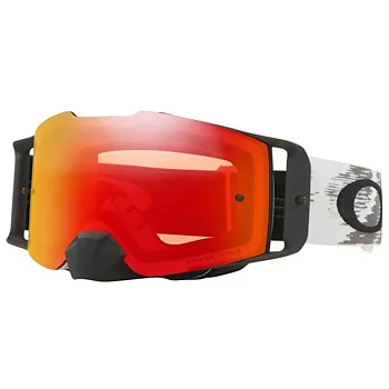 Oakley Front Line MX Goggle (Matte White Speed) Prizm Torch Iridium Lens