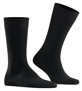 10-Pack Sthlm Sock Co Bamboo Socks Soft Top with flat toe seam black