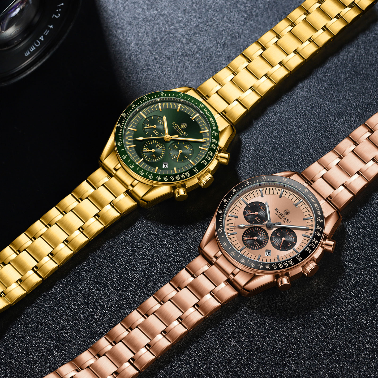 Kompass ChronoSpeed Steel Rose Gold - 6