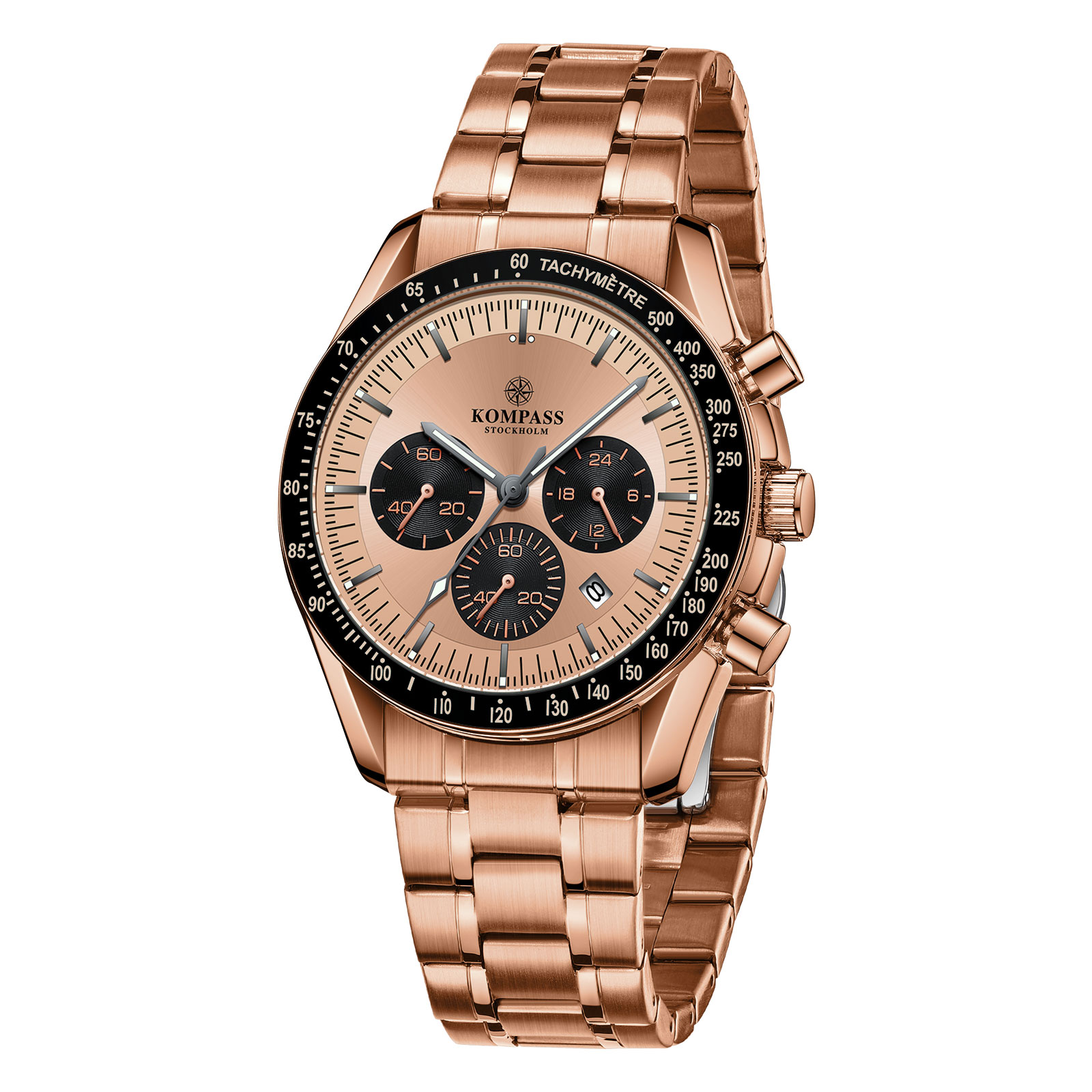 Kompass ChronoSpeed Steel Rose Gold - 3