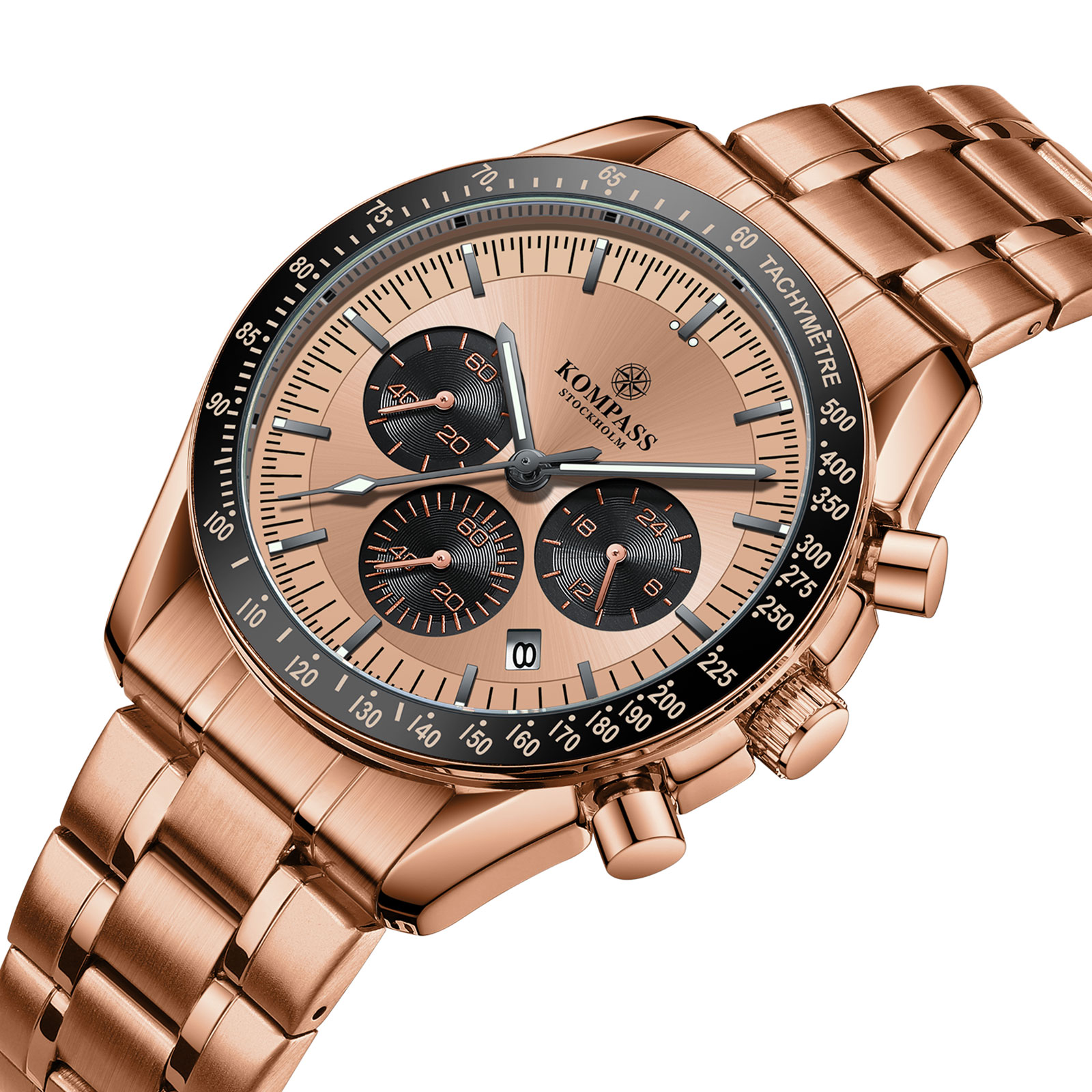 Kompass ChronoSpeed Steel Rose Gold - 2