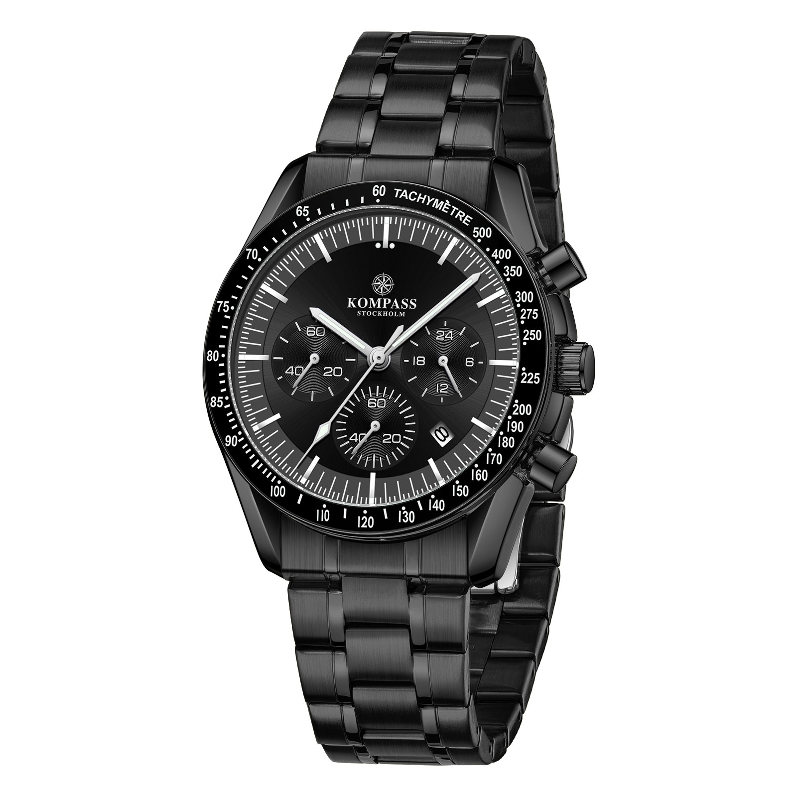 Kompass ChronoSpeed Steel Black - 3