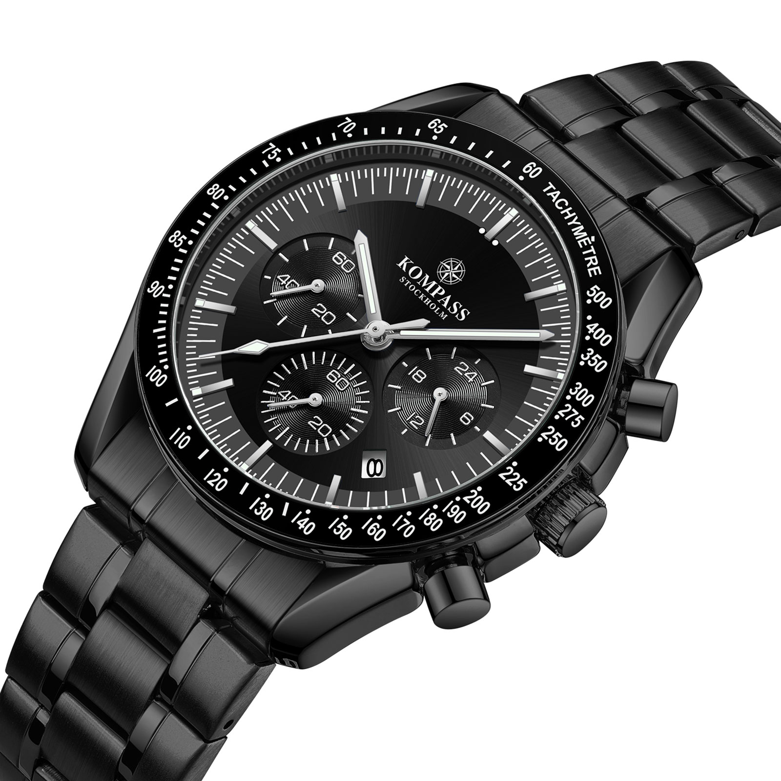 Kompass ChronoSpeed Steel Black - 2