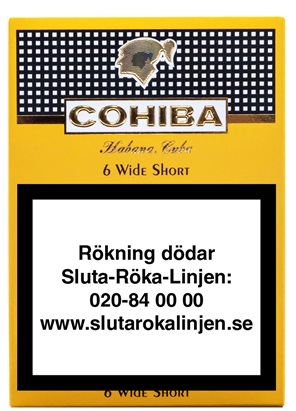 Cohiba Wide Short Cigariller