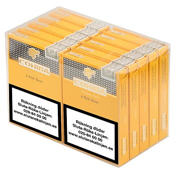 Cohiba Wide Short Limpa 10x6p Cigariller
