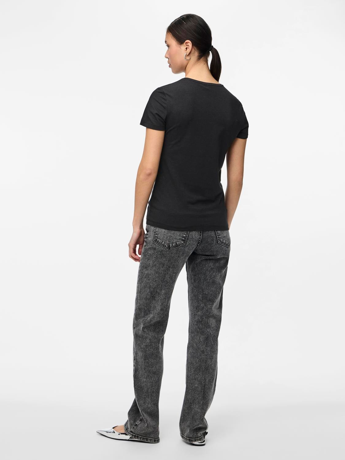 Pieces - Sirene Tshirt Svart - 4