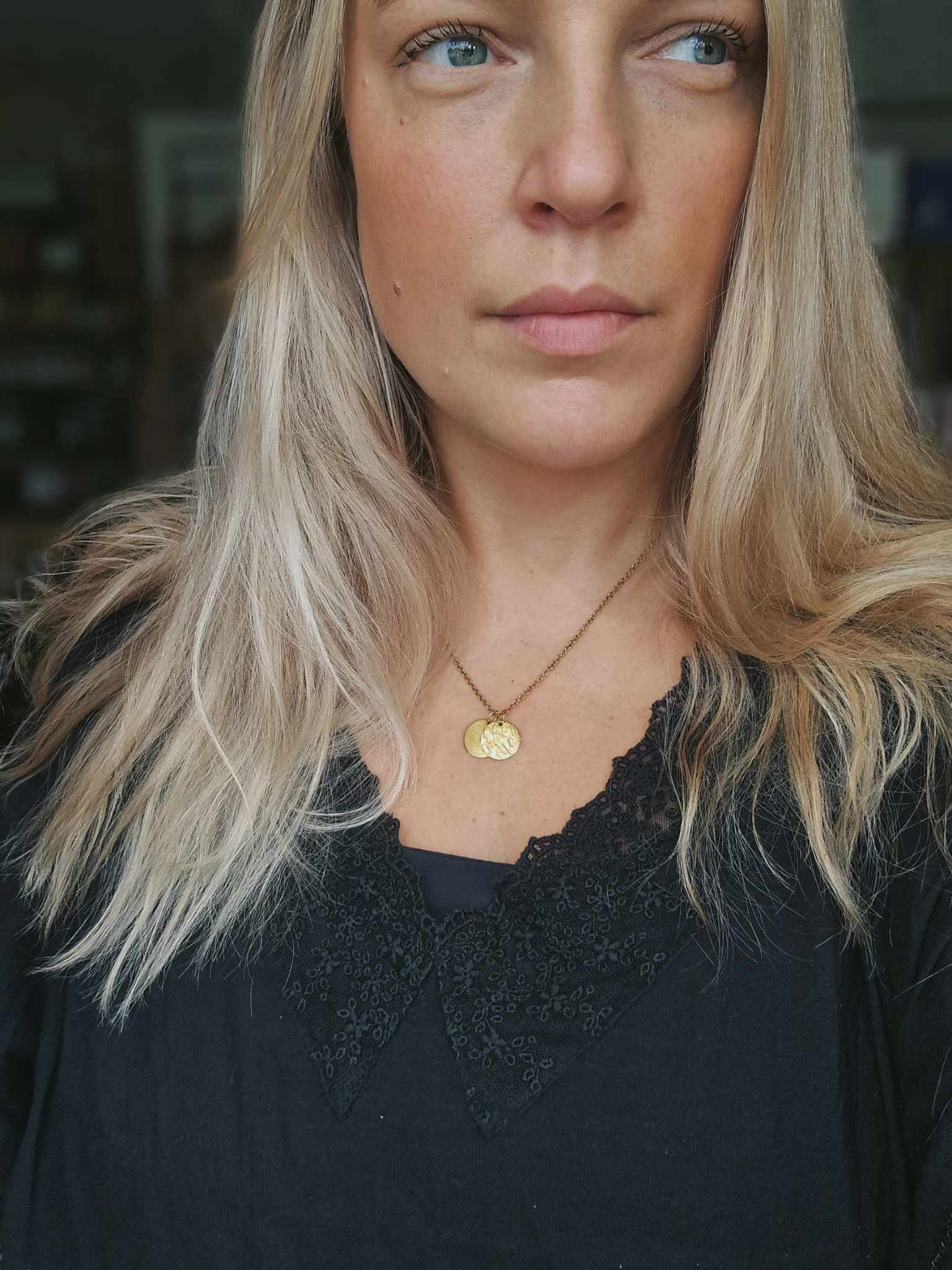 Neckless "Sofia", gold color