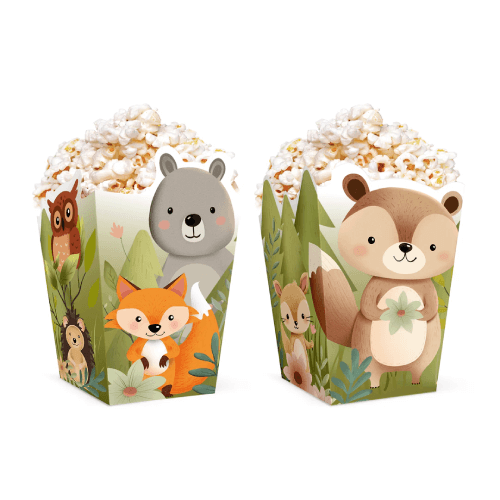 Popcornboxar Skogsvänner