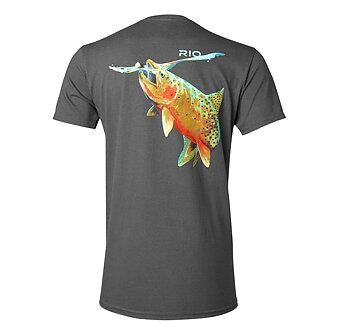 Rio Rising Cutthroat Tee - Graphite strl L