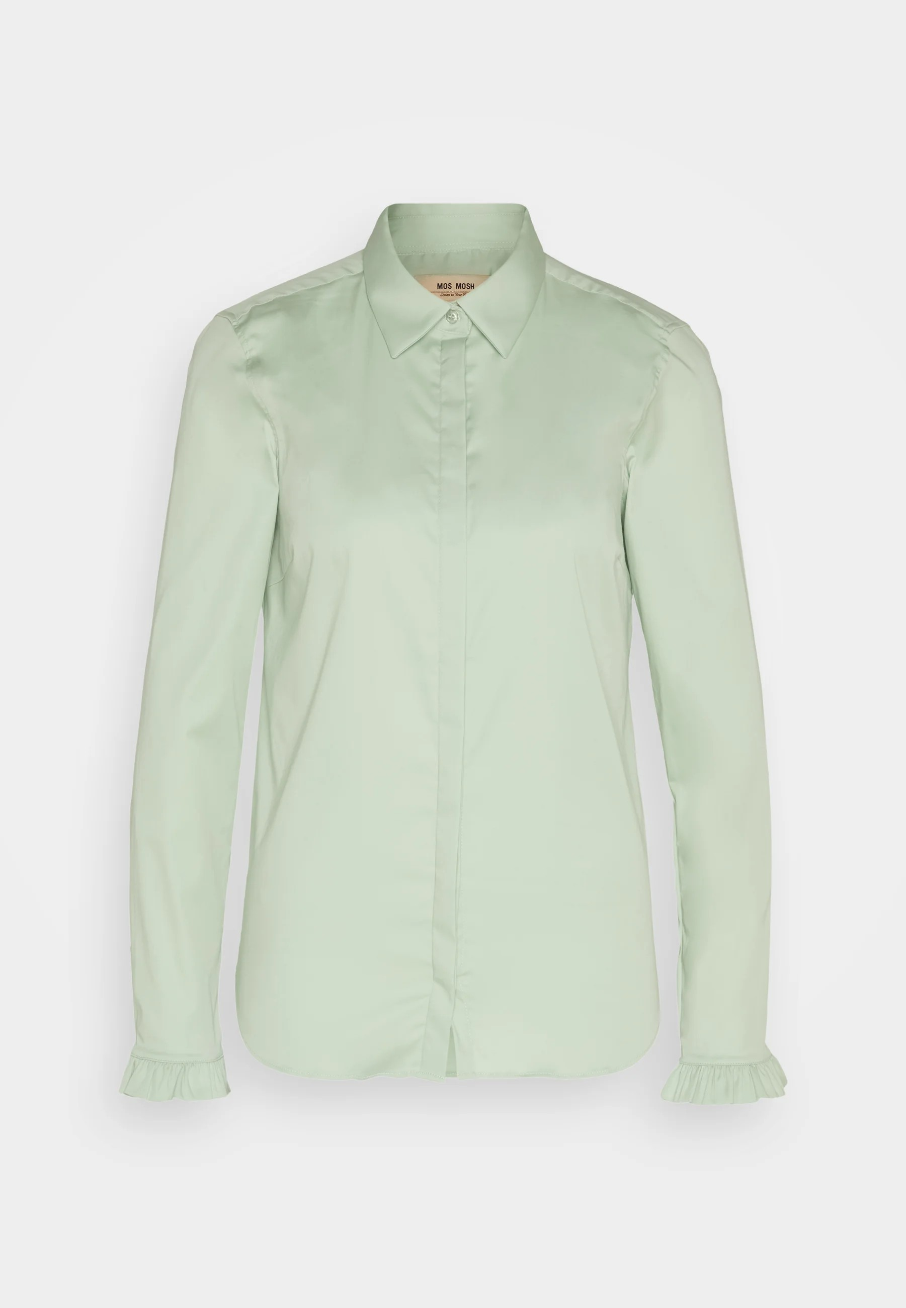 Mattie Flip Shirt - Smoke Green - Mos Mosh