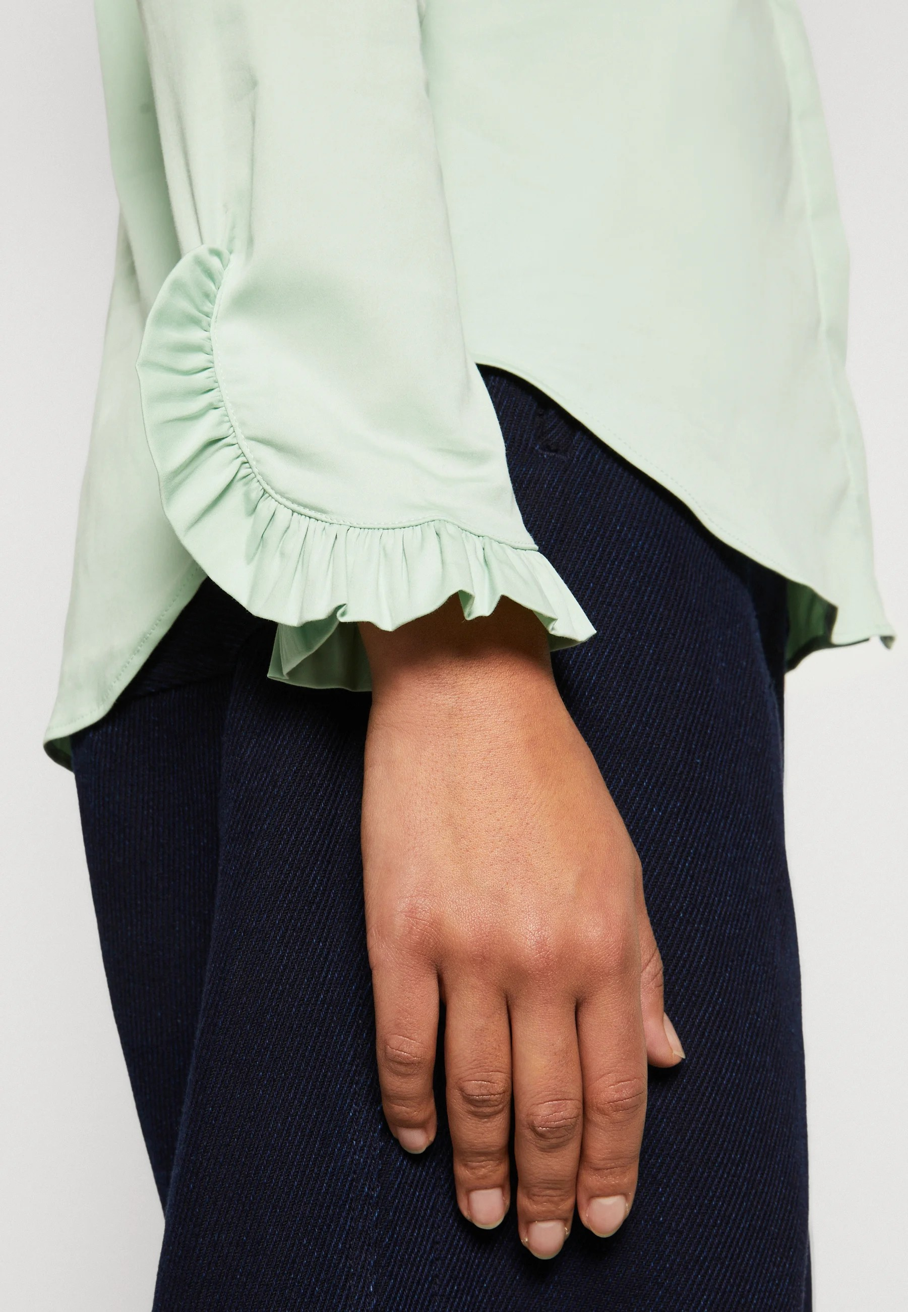 Mattie Flip Shirt - Smoke Green - Mos Mosh - 3