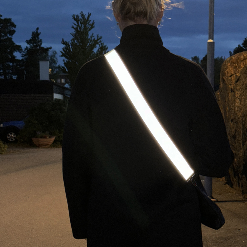 Reflective Shoulder Strap - Charcoal - 5