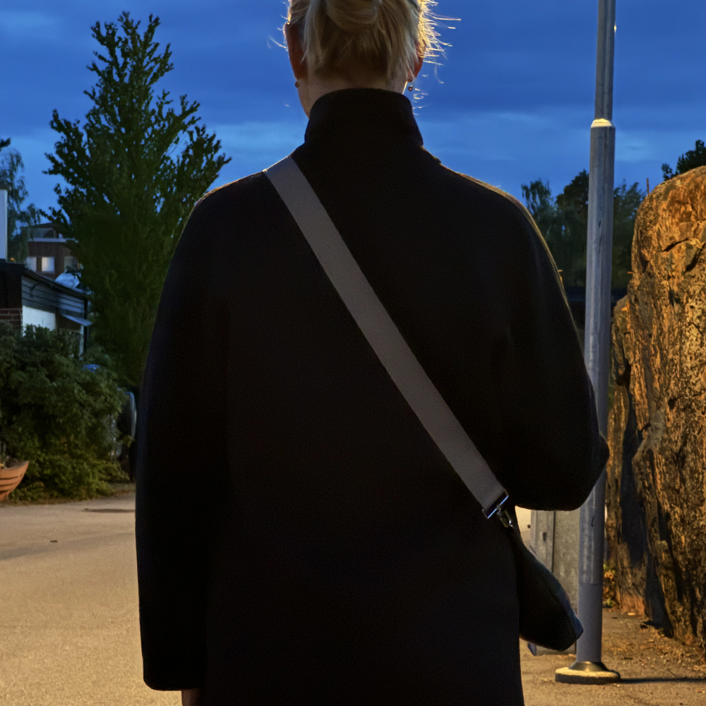 Reflective Shoulder Strap - Charcoal - 4