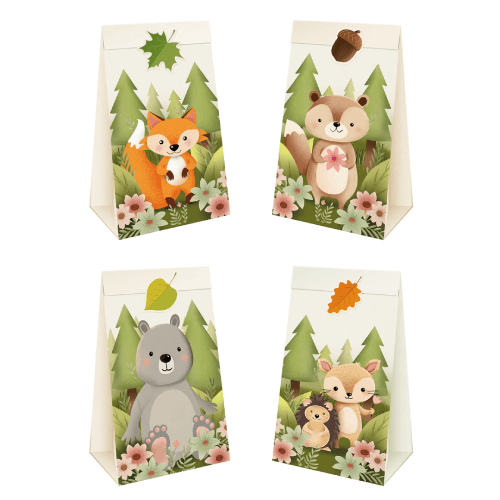 Godispåsar Skogsvänner 4-pack