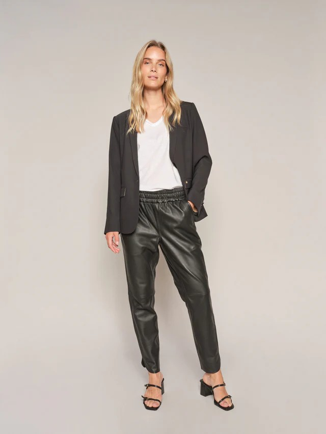 Zabel Leather Sweatpant - Stl. 44 - Mos Mosh