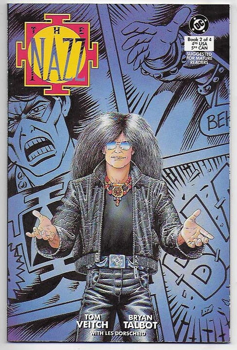 Nazz Set Book 1-4 VF+ Tom Veitch  Bryan Talbot