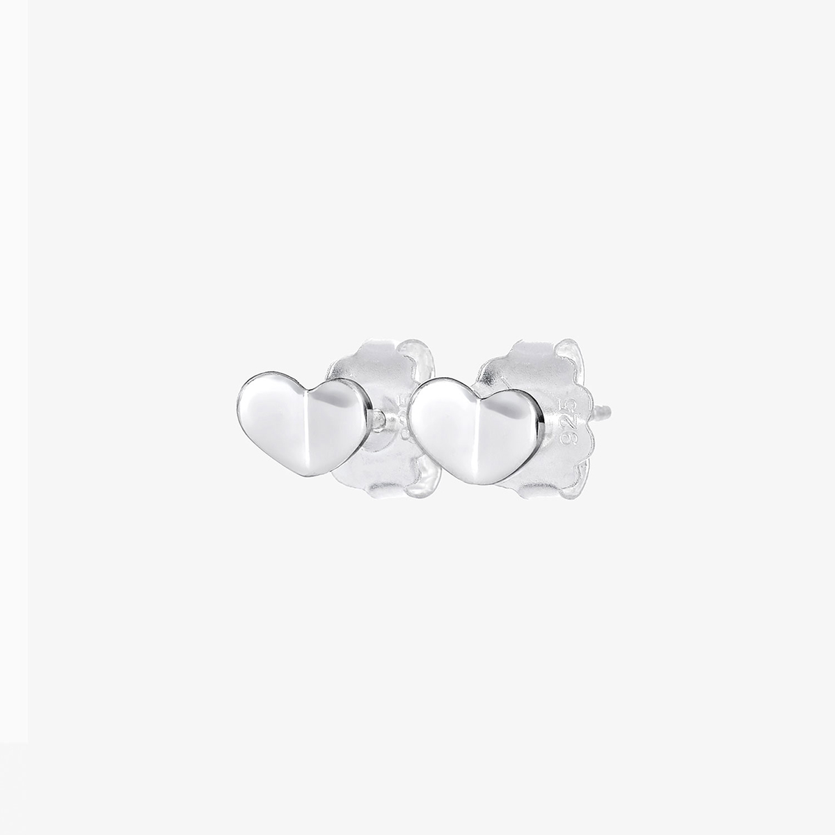 Mi Amor Studs Silver